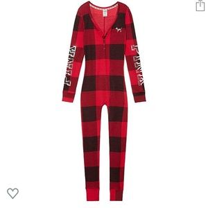 NWT Victoria Secret Christmas Onesie SIZE LG